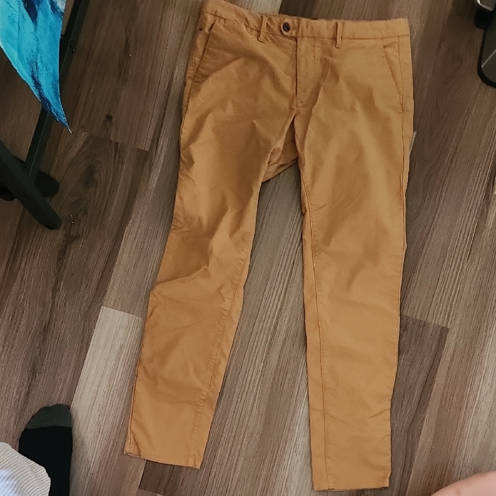 Scotch & Soda Men's Khaki Chinos